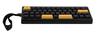 Epomaker th40 wisteria linear keyboard black and gold
