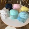 Polka Dot Bow Lace Baseball Cap Spring and Summer Wide Brim Sunshade Sunscreen Cap Sweet Versatile Cap Women