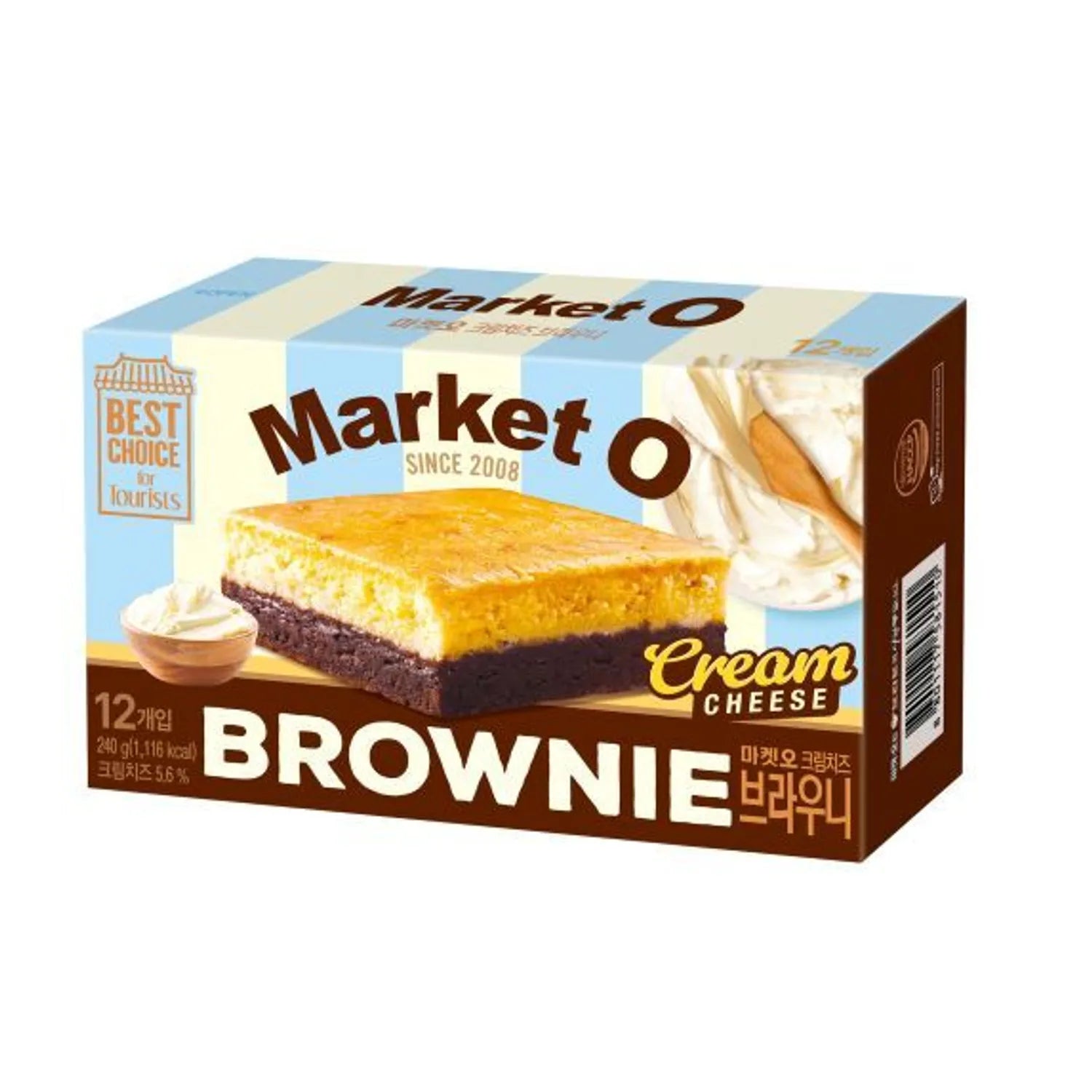 Market O Cream Cheese Brownie 12P 12P