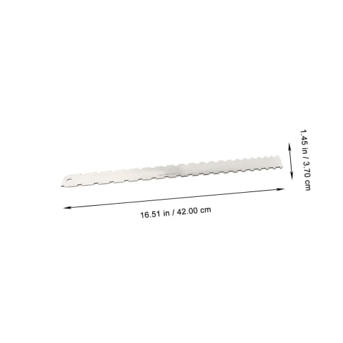 Vaguelly 2-Piece Guitar Neck Ruler, Guitar Tool Gauge Kit, Guitar Accessory Kit, Guitar Fret Crowning, Guitar Nut, Stainless Steel Guitar Ruler, Stain
