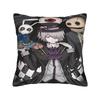 Pillow Case Ozz Manga Pandora Hearts Print  Pillow Cover For Sofa Home Decor Funny Pillowcases