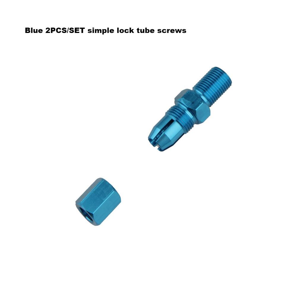10PCS Cable Sets Oil Needle Tool Stainless Steel/Aluminum Alloy Oil Pipe Repair Connection 7
