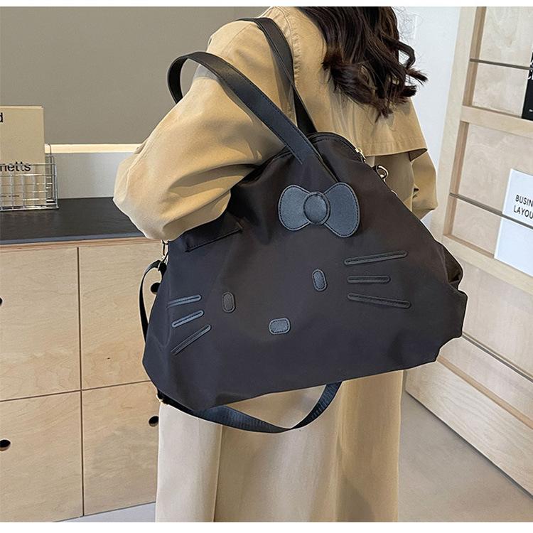 Женская сумка-тоут с рисунком кошки — фото 13