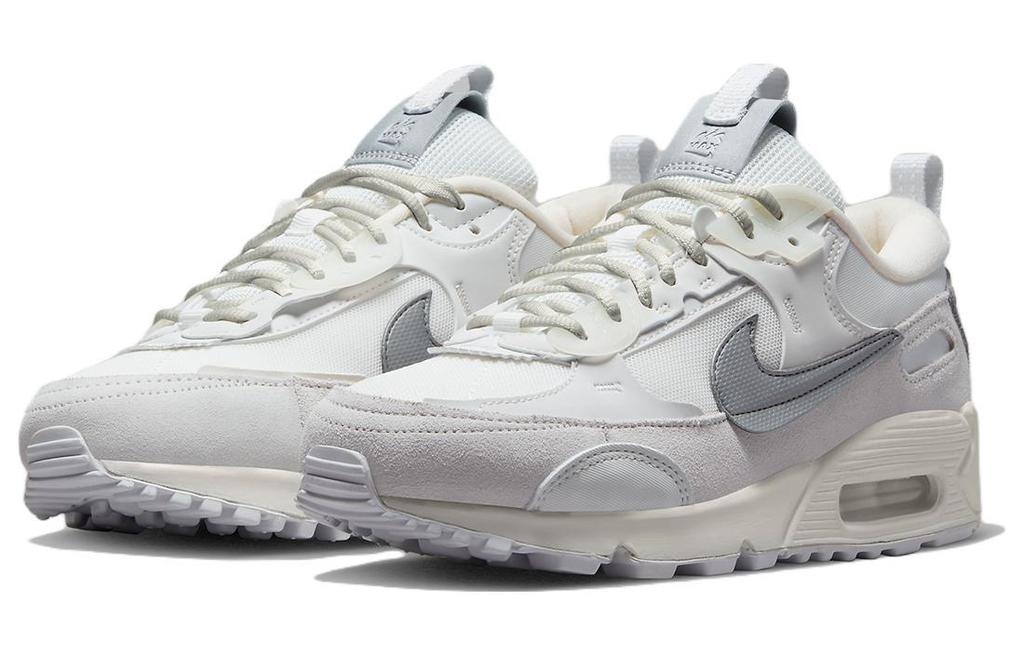 Nike Air Max 90 Futura 'White Metallic Silver' Women's FB1877-110