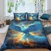 3D Tiger Rabbit Snake Pig Snail Unicorn Chick Fish Doona Duvet Quilt Cover Set