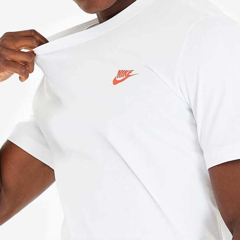 Nike Чоловіча футболка з коротким рукавом з принтом Sushi Box Білий CI6300-100