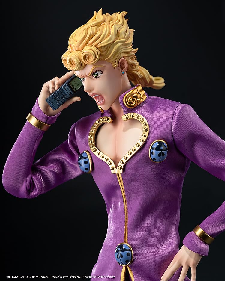 ThreeZero FigZero Anime "JoJo's Bizarre Adventure: Golden Wind" 16 Giorno Giovanna 16 Scale ABS & PVC & POM [cloth Costume] Painted Movable Figure