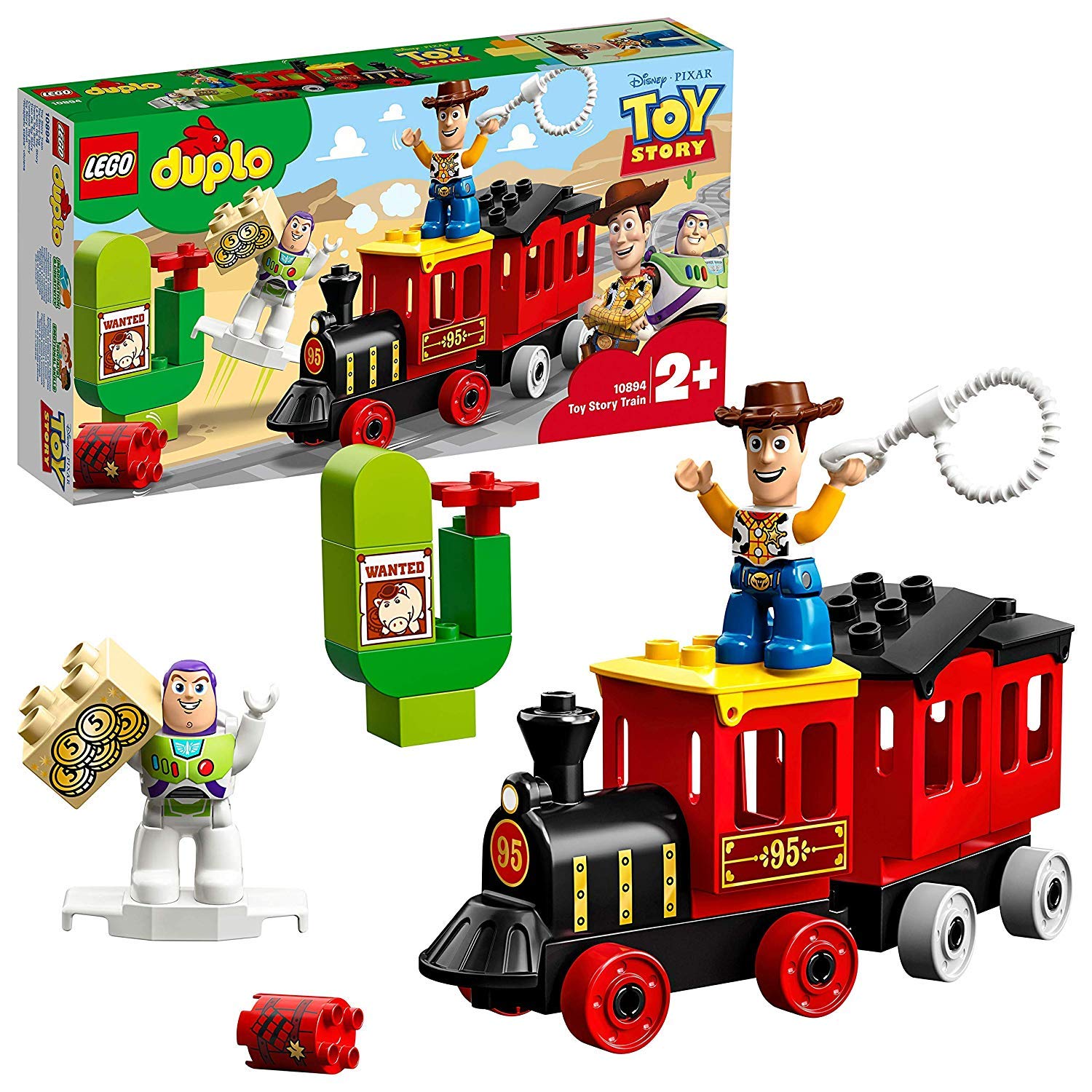 LEGO DUPLO Toy Story Train 10894 Disney Building Blocks Toy for Girls and Boys
