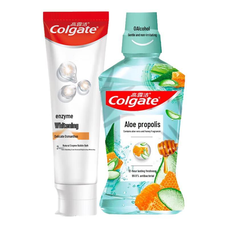 

Colgate Whitening Toothpaste & Mouthwash Family Pack