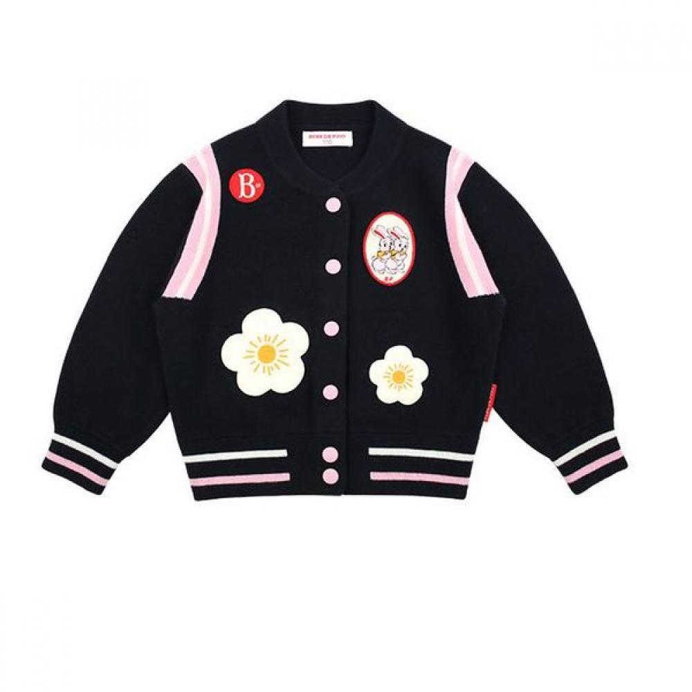 Bebe De Pino Twin Bunny Sweater Cardigan Bp43kc421 navy/100