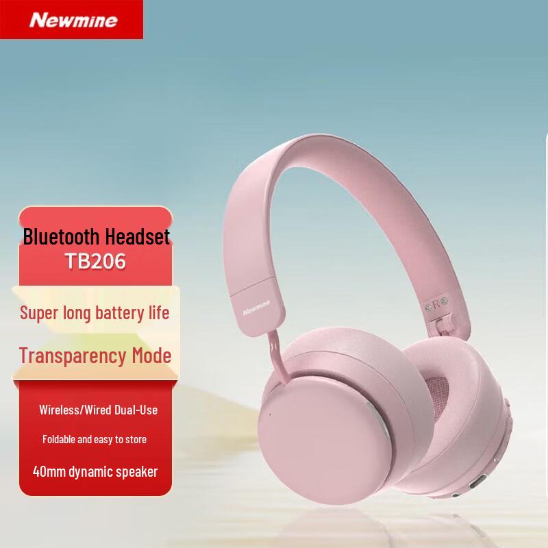 Newmine TB206 On-Ear Headphones