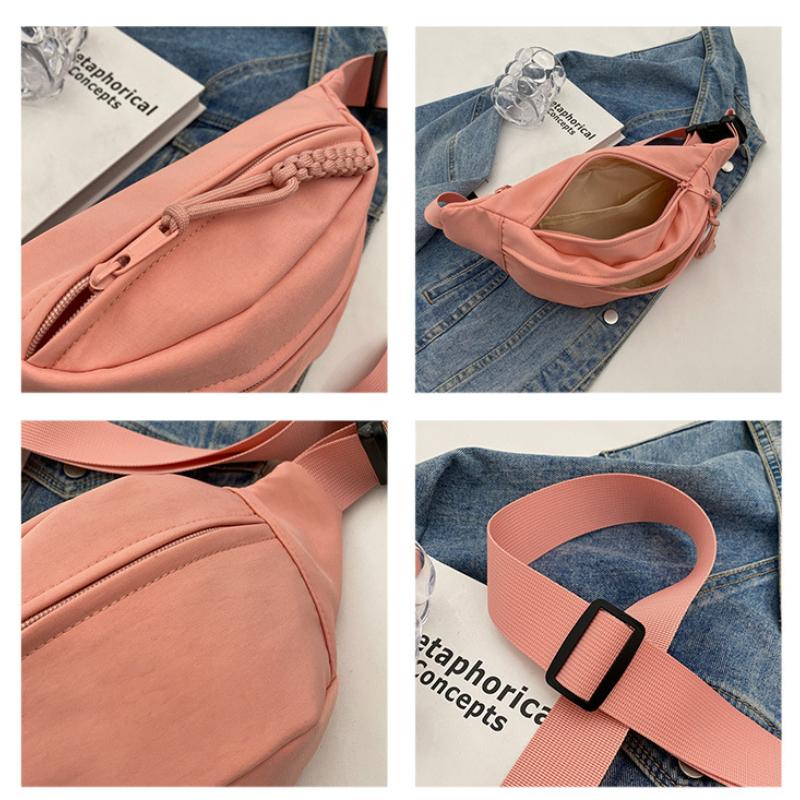 Trendy Sports Casual Women's Shoulder Bags Simple Travel Ladies Crossbody Chest Bag Portable Female Phe Waist Pack Handbagss