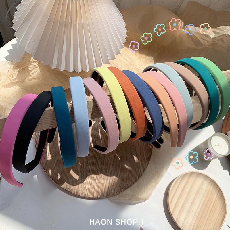 

Korean Candy Color Headband: Super Comfortable, Elegant & Cute Hair Clip for a Dreamy Fairy-Tale Look синий