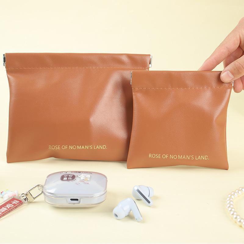 Automatisch schließende tragbare Aufbewahrungstasche für Kopfhörer und Kosmetik