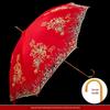 Red Bridal Umbrella Set for Chinese Wedding Ceremony and Dowry