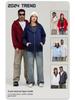 Leichter Cardigan-Hoodie mit doppeltem Reißverschluss für Herren - Vielseitig einfarbig, Trendiger Amerikanischer Stil für Frühling/Herbst, Unisex.