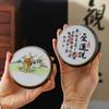 Ceramic Coaster Holder Kung Fu Set Accessories Ru Kiln Handmade Large Retro Underglaze Tray Tea Ceremony Wholesa