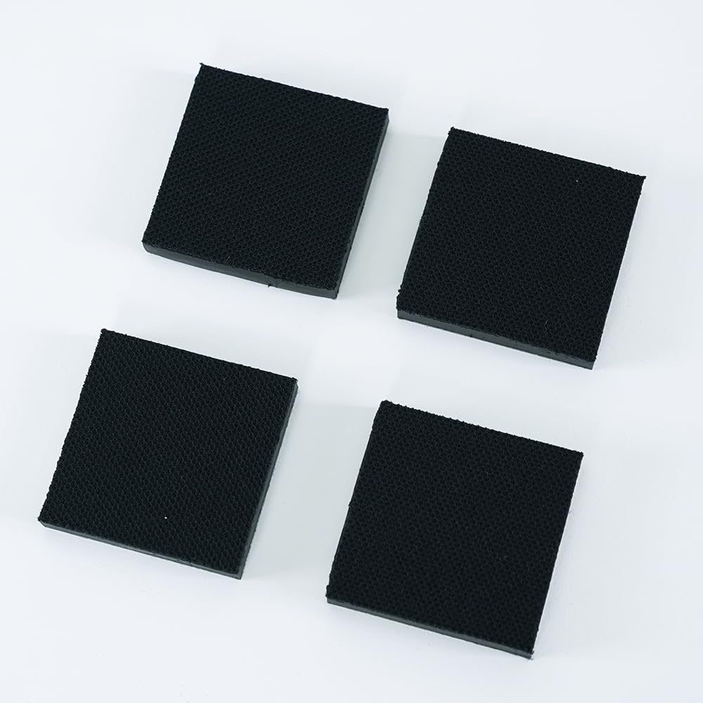Tokyo Bouon Audio-Isolator OMOCHI Sorbothan Klebequadrat Form Made in Japan Stoßdämpfungsmatte Lautsprecher Verstärker Subwoofer Isolator Vibration
