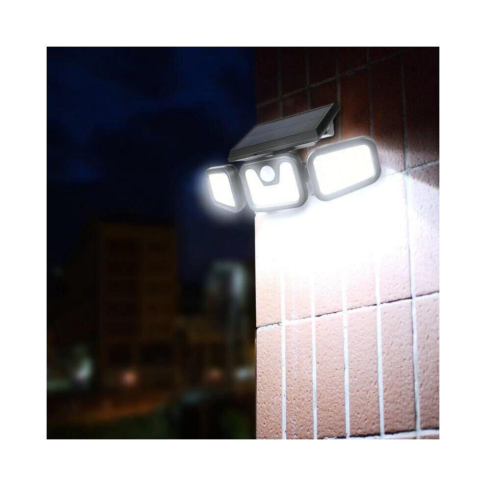 74 LED Solarbetriebene Außenleuchte mit Sensor