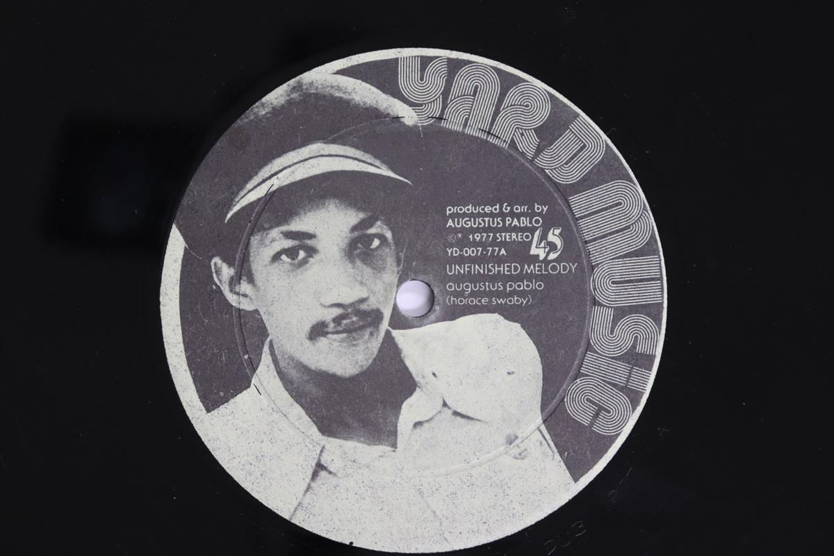 

12inch Record AUGUSTUS PABLO Unfinished Melody Melody Dub YD007 YARD MUSIC 1977 US Reggae Ska Dub Used