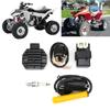 CDI Box Kit with Spark Plug Ignition Coil 30500?HN1?003 Replacement for Sportrax 400 TRX400EX 2x4