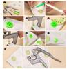 Resin Button DIY Press Buckle Closure Fasteners  T5 T8 Hand Pressure Snap Pliers Punching Installation Tool  Machine Snap Accessor