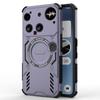 KEYSION Custodia Dissipazione Calore Forata per Nothing Phone 3 Silicone+PC Raffreddamento Magnetico Antiurto Copertura per Telefono per Nothing Phone 3