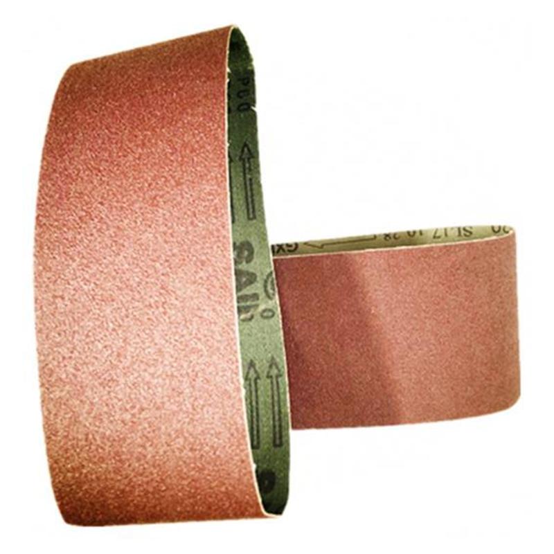 Power Tool-3Pcs 76*533mm 3*21 Inches Alumina Sand Abrasive Belt 40/80/120 Grit Grinding