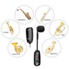 N90 Rechargeable Compact Instrument Microphone for Saxophone, Larinet, Trumpet, and Brass Instruments, Perfect for Live Concerts