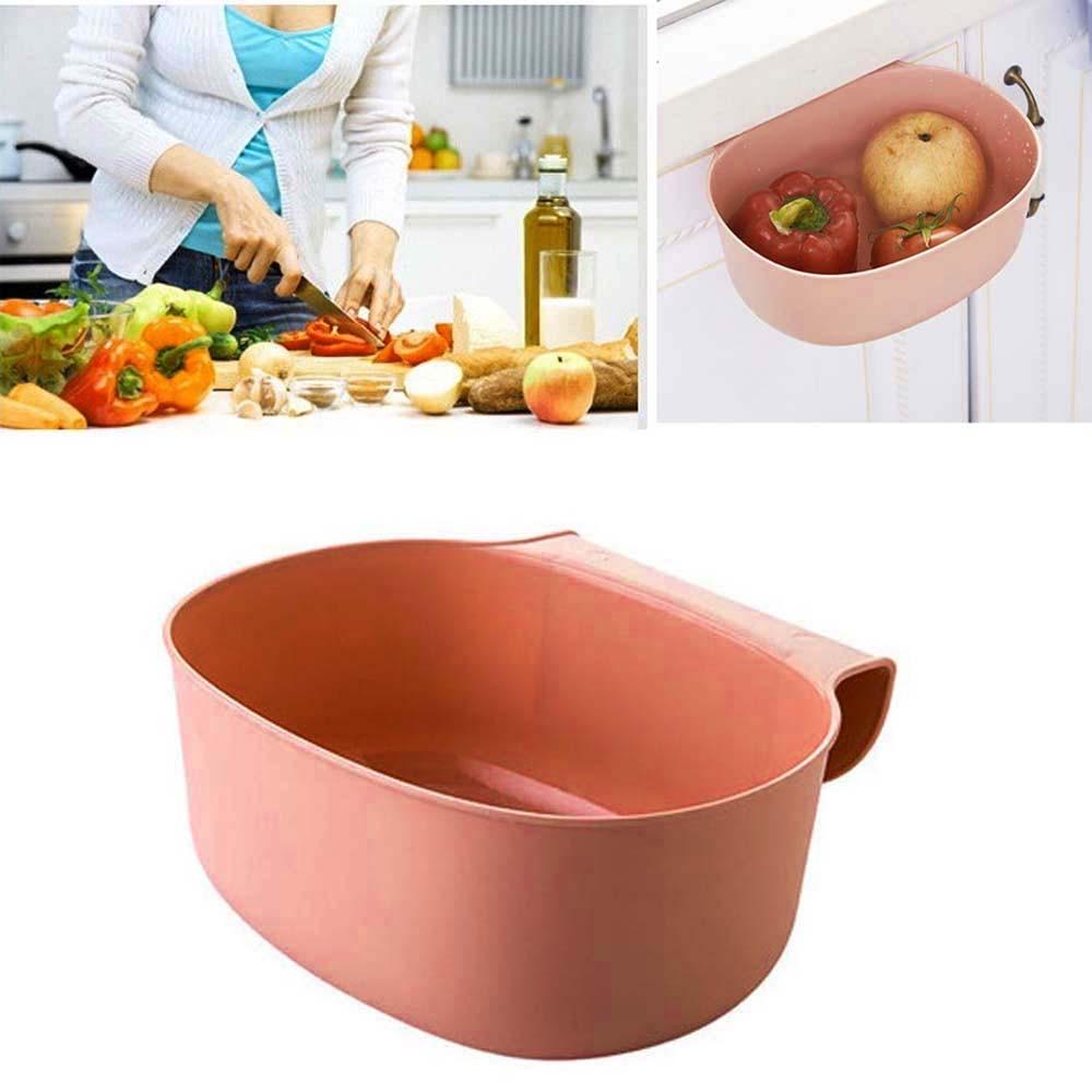 Environmental Hanging Kitchen Cabinet Door Trash Rack Style Storage Garbage Boxs