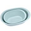 Large Oval Thickened Plastic Washbasin - Baby & Children's Bath or Laundry