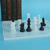 1 Set Diy Drop Glue International Chess Crystal Epoxy Resin Mold 3D Chess Piece Silicone Mould Accessories