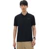 Anta Comfortable Casual Simple Versatile Letter Print Short Sleeve Polo Shirt Men Tops Basic-Black 952527138-5