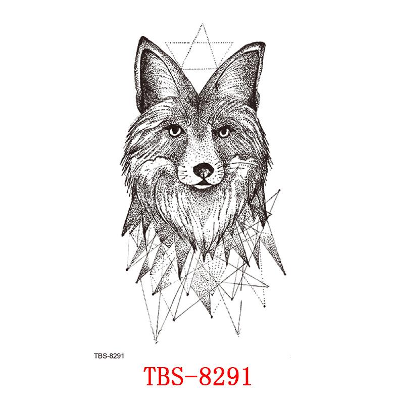 Waterproof Tattoo Sticker, Totem Character Tattoo Sticker Tattoo