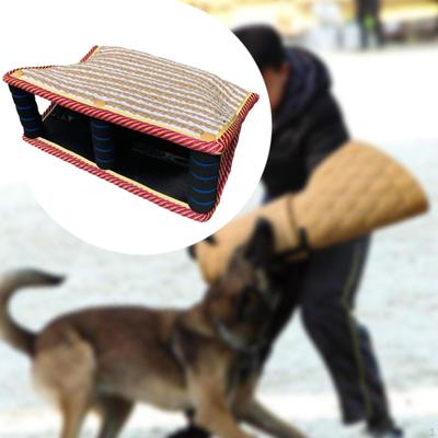 Dog Bite Pillow Training Sleeve Multipurpose Wedge Interactive Toy for Golden Retrievers