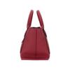 Longchamp Sac à bandoulière 22 Poignée Courte Cuir Granulé Sac à bandoulière Petit Sacs à main pour femmes Rouge Framboise 10103HTAP59