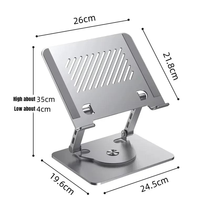 Xiaomi Universal 360° Rotatable Foldable Aluminum Laptop & Tablet Stand, Portable Desktop Holder