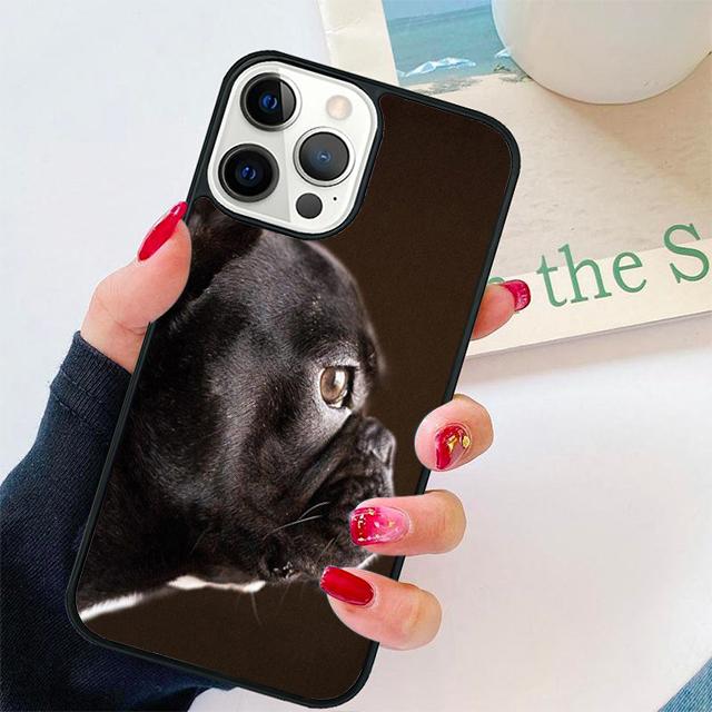 Whimsical French Bulldog Dogs Puppy Phone Case Cover For iPhone 17 Air 15 16 Pro Max 14 13 12 11 Pro Max Plus