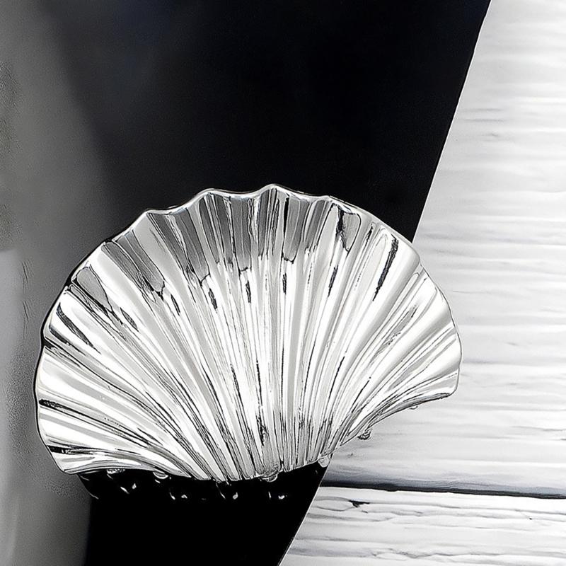Practical Metal Shell Hair Clip Elegant Hair Accessory Hair Decoration Hairpieces For Various Hairstyles And Occasion