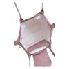 Longchamp Le Pliage Club Embroidered Logo Snap Flap Zipper Closure Nylon Dumpling Bag Hand-held Shoulder Bag Women's Rose 2605619P13