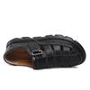 Men Classic Wearable Fashion Casual Leather Sandals Summer Men's Comfortable Cozy Hollow Non-slip Soft Cool Breathable Sandals