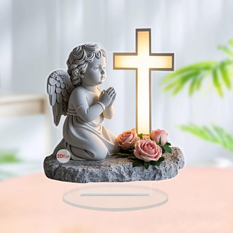 Animal Statue Tabletop Ornament with Display Base Shatterproof Acrylic Animal Figurine for Home Office Desk Decoration