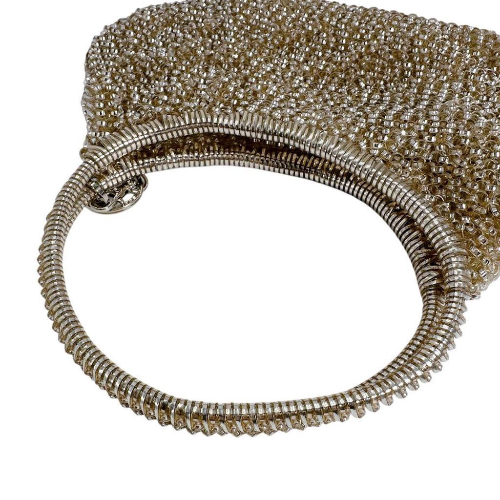 Anteprima Party Mini Bag Handbag Wire Beige Women Used