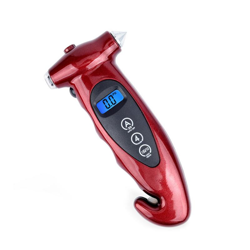 Digital Car Tire Tyre Air Pressure Gauge Meter LCD Display Manometer Barometers Tester for Car Truck Motorcycle