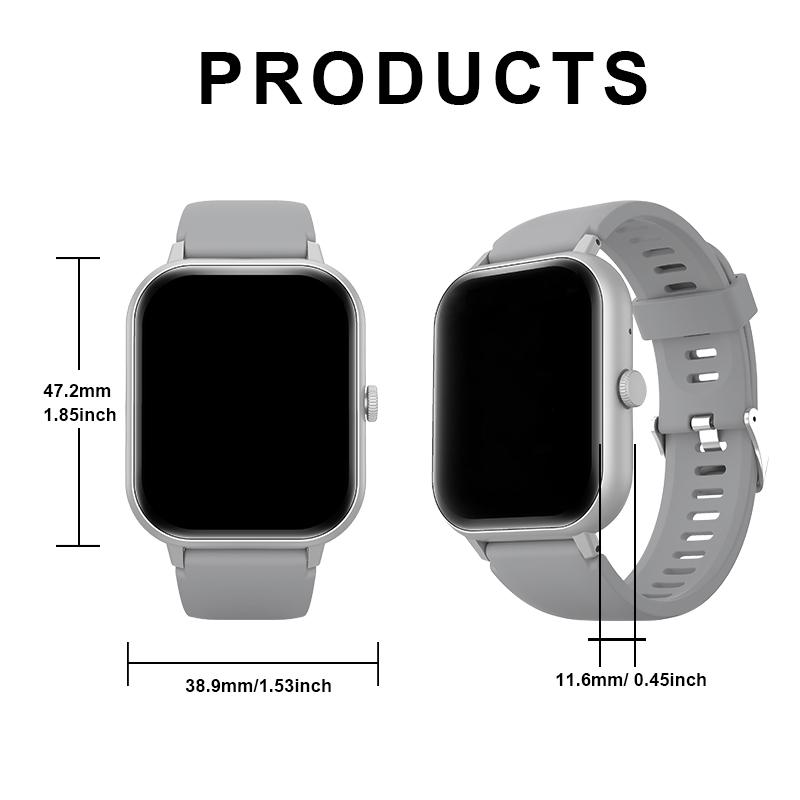 Smart Watch, Wireless Calling /dial, Multi -Sport mode,Suitable for Men and Women, Sports Watches, for iPhone/Android