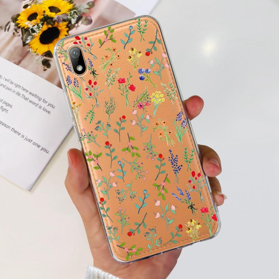 For Huawei Y5 2019 Phone Case Huawei Y5 (2019) AMN-LX9 LX1 LX2 LX3 Fashion Painted Soft Silicone TPU Slim Back Cover