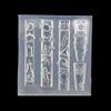 Halloween 3D Silicone Nail Mold Pumpkin Skull Bat Ghost Spider Web Nails Templates Manicure Design Tools Diy Nail Art Decoration