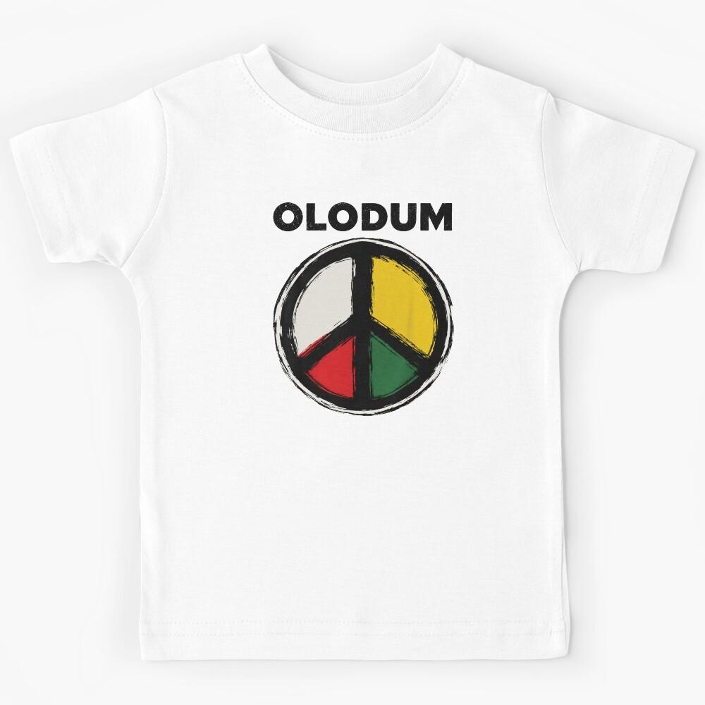 Olodum Bahia Salvador Drum Beat Aesthetic Afro Brazilian Kids T-Shirt 100