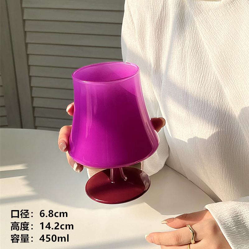 Colorful Light Shaped Creative Tall Red Wine Glasses Champagne Cocktails Liqueur Party Utensils