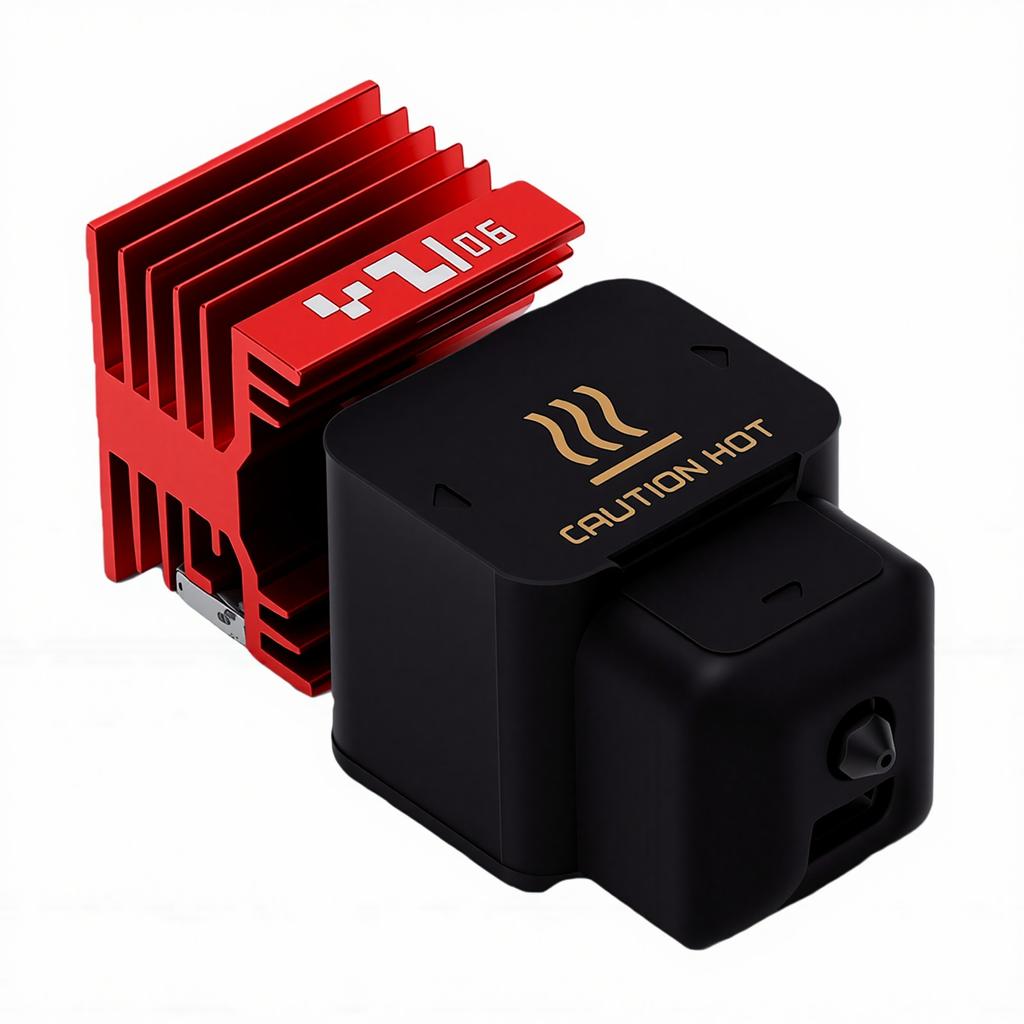 Hotend Kit Replacement for Bambu Lab H2D H2S H2C A1 A1mini 3D Printers with 0.6mm Hardened Steel Nozzle Extruder Hot End